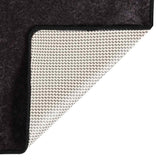 Vidaxl vloerkleed wasbaar anti-slip 120x170 cm antracietkleurig