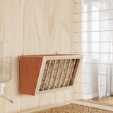 Vidaxl hooiruif voor konijnen 37x18,5x23 cm massief vurenhout