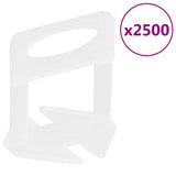 Vidaxl nivelleerklemmen voor tegels 2500 st 3 mm
