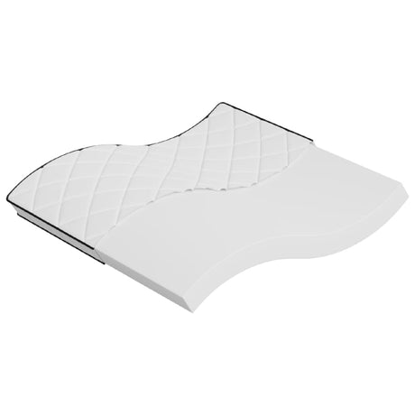 Vidaxl schuimmatras middelzacht 200x200 cm