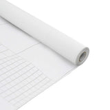 Vidaxl raamfolies mat pvc wit