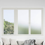 Vidaxl raamfolies mat pvc wit