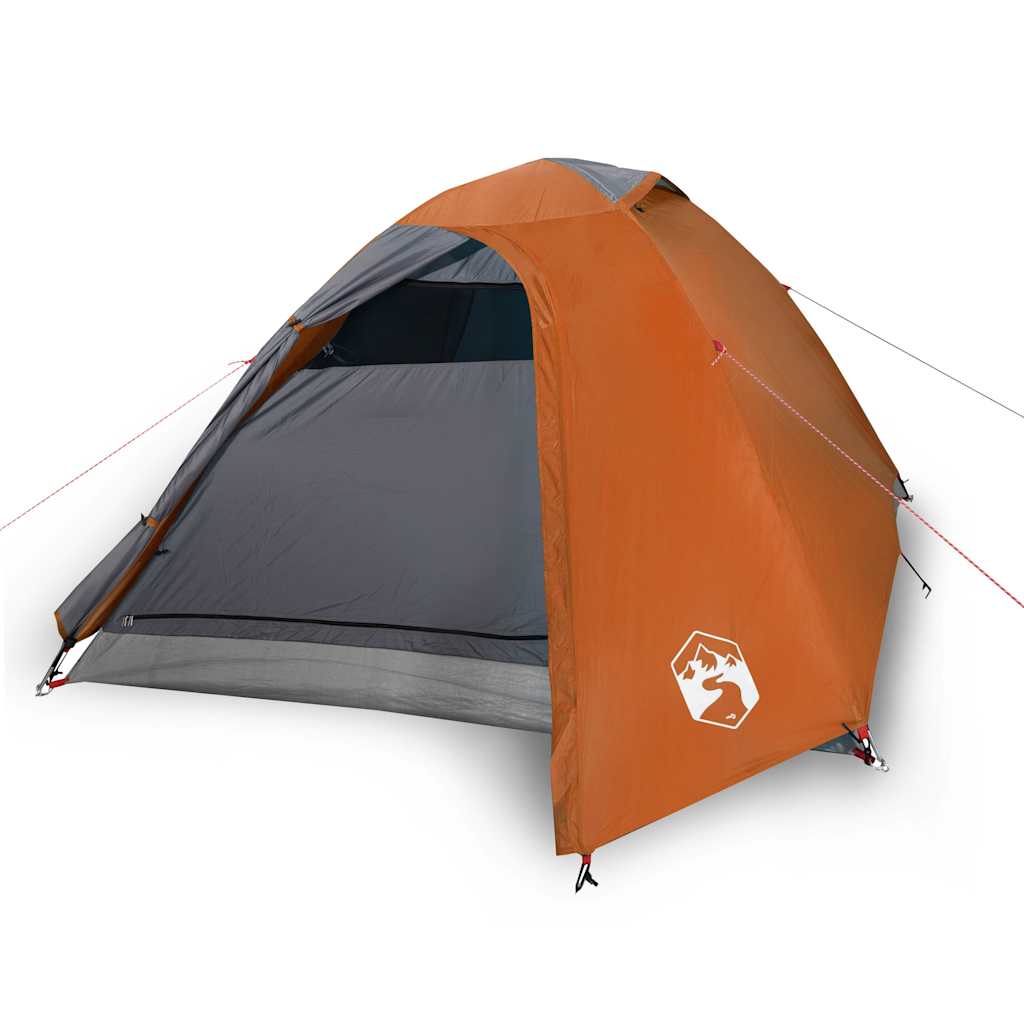 Vidaxl koepeltent 3-persoons waterdicht oranje