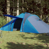 Vidaxl koepeltent 6-persoons waterdicht blauw