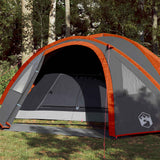 Vidaxl koepeltent 4-persoons waterdicht oranje