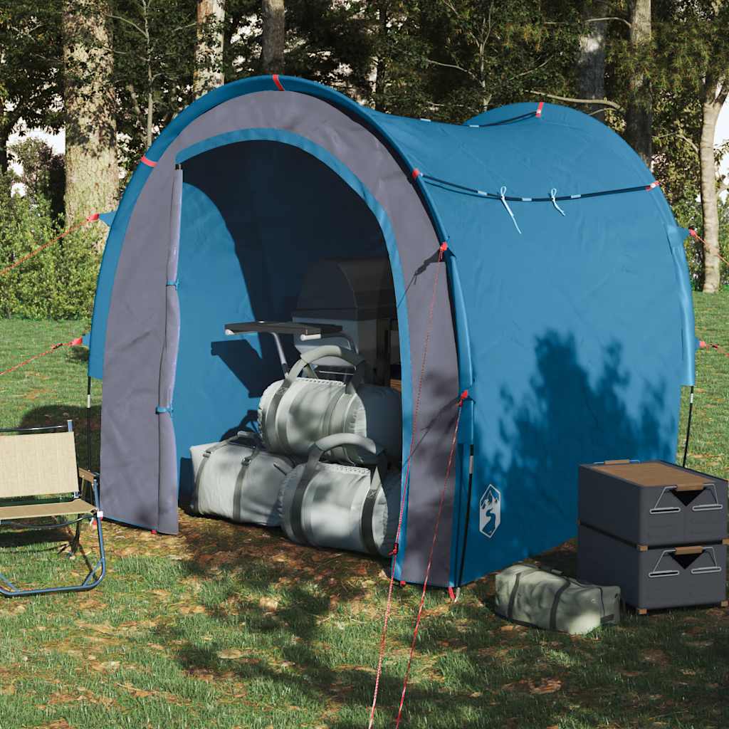 Vidaxl opbergtent waterdicht blauw