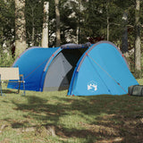 Vidaxl tunneltent 4-persoons waterdicht blauw