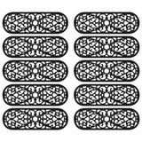 Vidaxl trapmatten 10 st 25x75 cm rubber