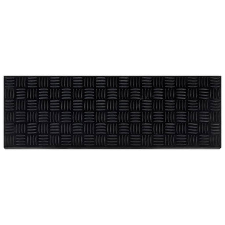Vidaxl trapmatten 10 st 25x75 cm rubber
