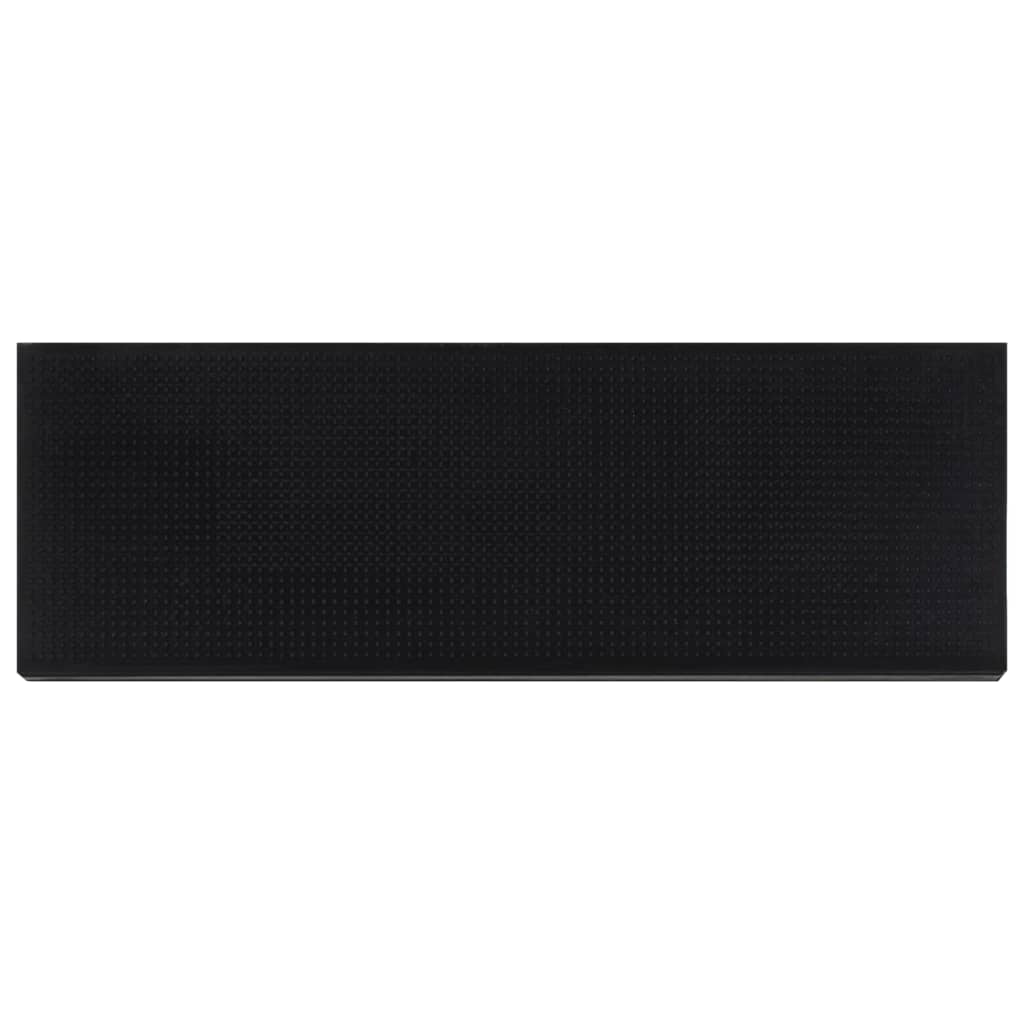 Vidaxl trapmatten 5 st 25x75 cm rubber