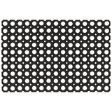 Vidaxl deurmat rechthoekig 40x60 cm rubber