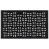 Vidaxl deurmat rechthoekig 45x75 cm rubber