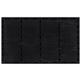 Vidaxl deurmat rechthoekig 45x75 cm rubber en kokosvezel