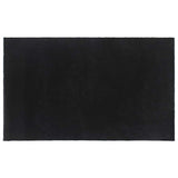 Vidaxl deurmat 90x150 cm getufte kokosvezel zwart