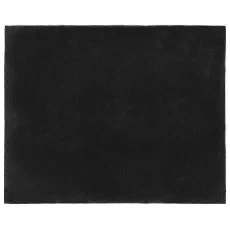 Vidaxl deurmat 80x100 cm getufte kokosvezel donkergrijs