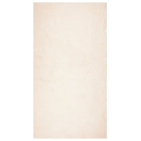 VidaXL Vloerkleed HUARTE laagpolig zacht wasbaar 80x150 cm beige