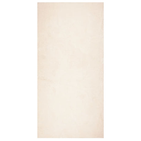 Vidaxl vloerkleed huarte laagpolig zacht wasbaar 100x200 cm beige