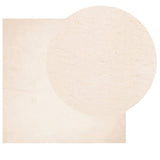 Vidaxl vloerkleed huarte laagpolig zacht wasbaar 160x160 cm beige