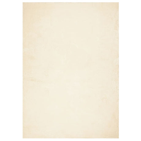 Vidaxl vloerkleed huarte laagpolig zacht wasbaar 120x170 cm crème