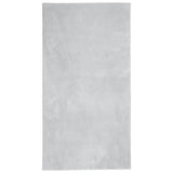 Vidaxl vloerkleed huarte laagpolig zacht wasbaar 60x110 cm grijs