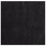 Vidaxl vloerkleed huarte laagpolig zacht wasbaar 160x160 cm zwart