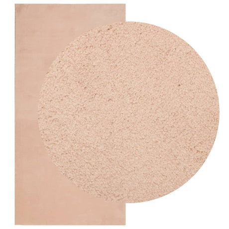 Vidaxl vloerkleed huarte laagpolig zacht wasbaar 100x200 cm roze