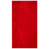 Vidaxl vloerkleed huarte laagpolig zacht wasbaar 80x150 cm rood