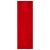 Vidaxl vloerkleed huarte laagpolig zacht wasbaar 80x250 cm rood