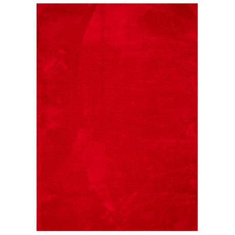 VidaXL Vloerkleed HUARTE laagpolig zacht wasbaar 200x280 cm rood