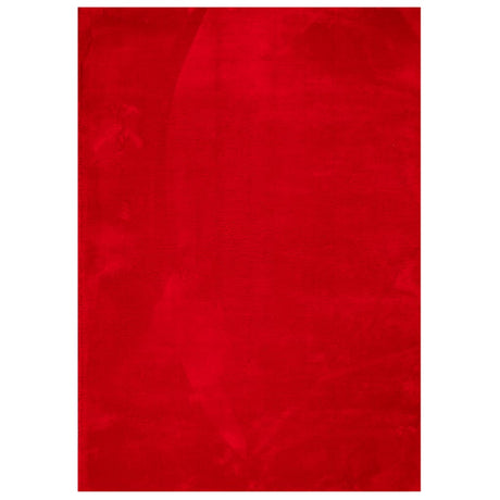 VidaXL Vloerkleed HUARTE laagpolig zacht wasbaar 240x340 cm rood