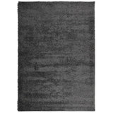 Vidaxl vloerkleed pamplona shaggy hoogpolig 160x230 cm antraciet