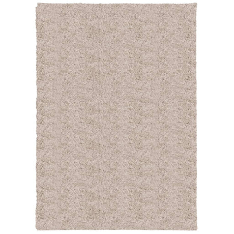Vidaxl vloerkleed pamplona shaggy hoogpolig modern 120x170 cm beige