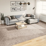 VidaXL Vloerkleed PAMPLONA shaggy hoogpolig modern 300x400 cm beige