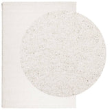 Vidaxl vloerkleed pamplona shaggy hoogpolig modern 140x200 cm crème