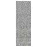Vidaxl vloerkleed pamplona shaggy hoogpolig modern 80x250 cm grijs