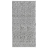 Vidaxl vloerkleed pamplona shaggy hoogpolig modern 100x200 cm grijs