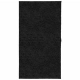 Vidaxl vloerkleed pamplona shaggy hoogpolig modern 80x150 cm zwart