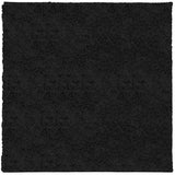 Vidaxl vloerkleed pamplona shaggy hoogpolig modern 200x200 cm zwart