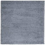 Vidaxl vloerkleed pamplona shaggy hoogpolig modern 160x160 cm blauw