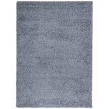 Vidaxl vloerkleed pamplona shaggy hoogpolig modern 200x280 cm blauw