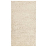 Vidaxl vloerkleed pamplona shaggy hoogpolig modern 60x110 cm goudkleur