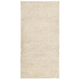 Vidaxl vloerkleed pamplona shaggy hoogpolig modern 100x200 cm goud