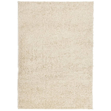 Vidaxl vloerkleed pamplona shaggy hoogpolig modern 140x200 cm goud