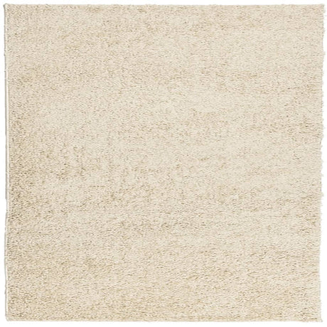 Vidaxl vloerkleed pamplona shaggy hoogpolig modern 160x160 cm goud