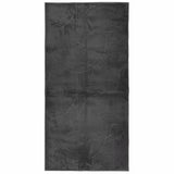 Vidaxl vloerkleed iza laagpolig scandinavisch 100x200 cm antraciet