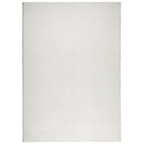 Vidaxl vloerkleed iza laagpolig scandinavisch 140x200 cm crèmekleurig