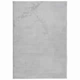 Vidaxl vloerkleed iza laagpolig scandinavisch 160x230 cm grijs