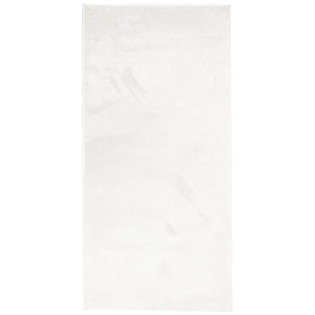 Vidaxl vloerkleed oviedo laagpolig 100x200 cm crèmekleurig