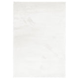 Vidaxl vloerkleed oviedo laagpolig 120x170 cm crèmekleurig