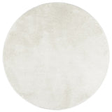 Vidaxl vloerkleed oviedo laagpolig ø 120 cm crèmekleurig